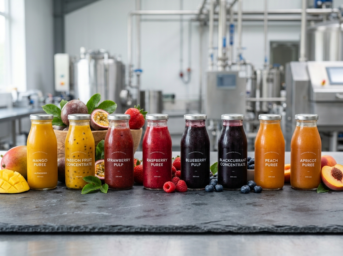 FRUIT INGREDIENTS — Tropical Fruit, Purées & Concentrates
